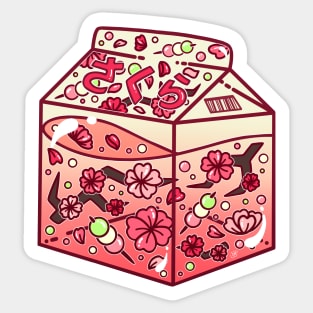 Sakura Carton Sticker